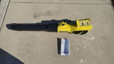 RYOBI RY404010BTL 40V BRUSHLESS 730CFM CORDLESS BATTERY JET FAN LEAF BLOWER - TOOL ONLY