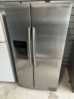 Samsung Fridge Side by Side Stainless Steel