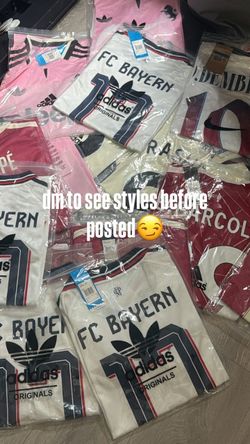 ⚽️SOCCER JERSEYS FOR SALE⚽️