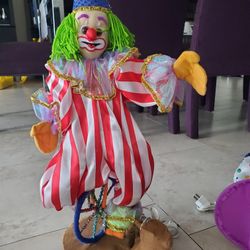 2 Feet Tall Clowns Animated They Move $10 Each 