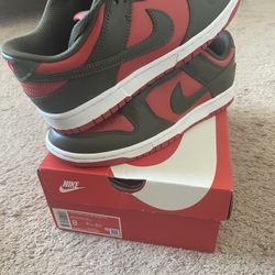 Brand New DS OG All Size 8 Nike Dunk Low Mystic Red