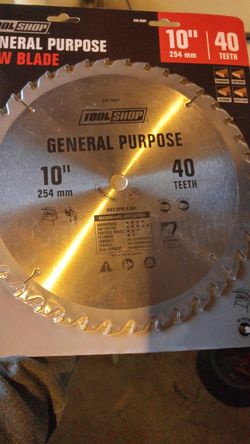 10" saw blade