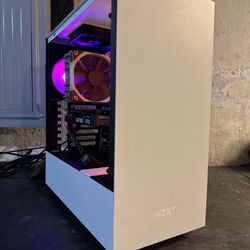 NZXT H510 White Gaming PC. 