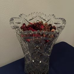 Crystal Vintage Vase