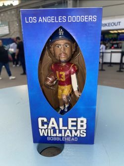 Caleb Williams Dodgers USC Bobblehead