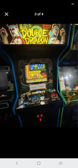 Arcade Double Dragon Machine 80s