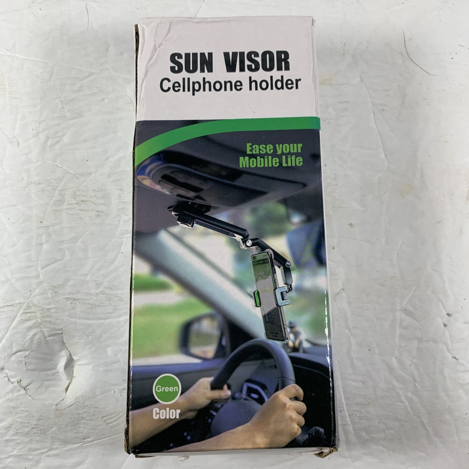 360° Design Phone Holder Sun Visor NEW