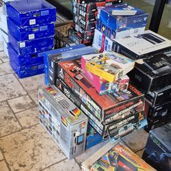 Video Game Console Boxes Playstation, Nintendo, Xbox More