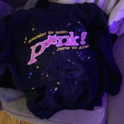 Pink Spider Hoodie