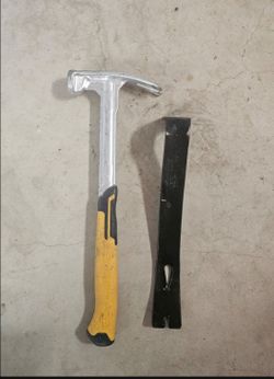Hammer & pry bar