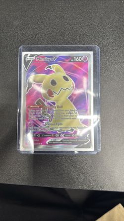 Mimikyu V Pokemon Card 