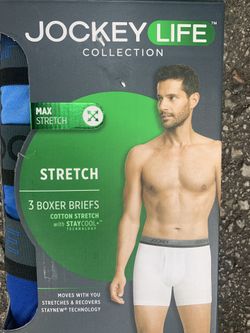 Jockey life boxer briefs 3 pack