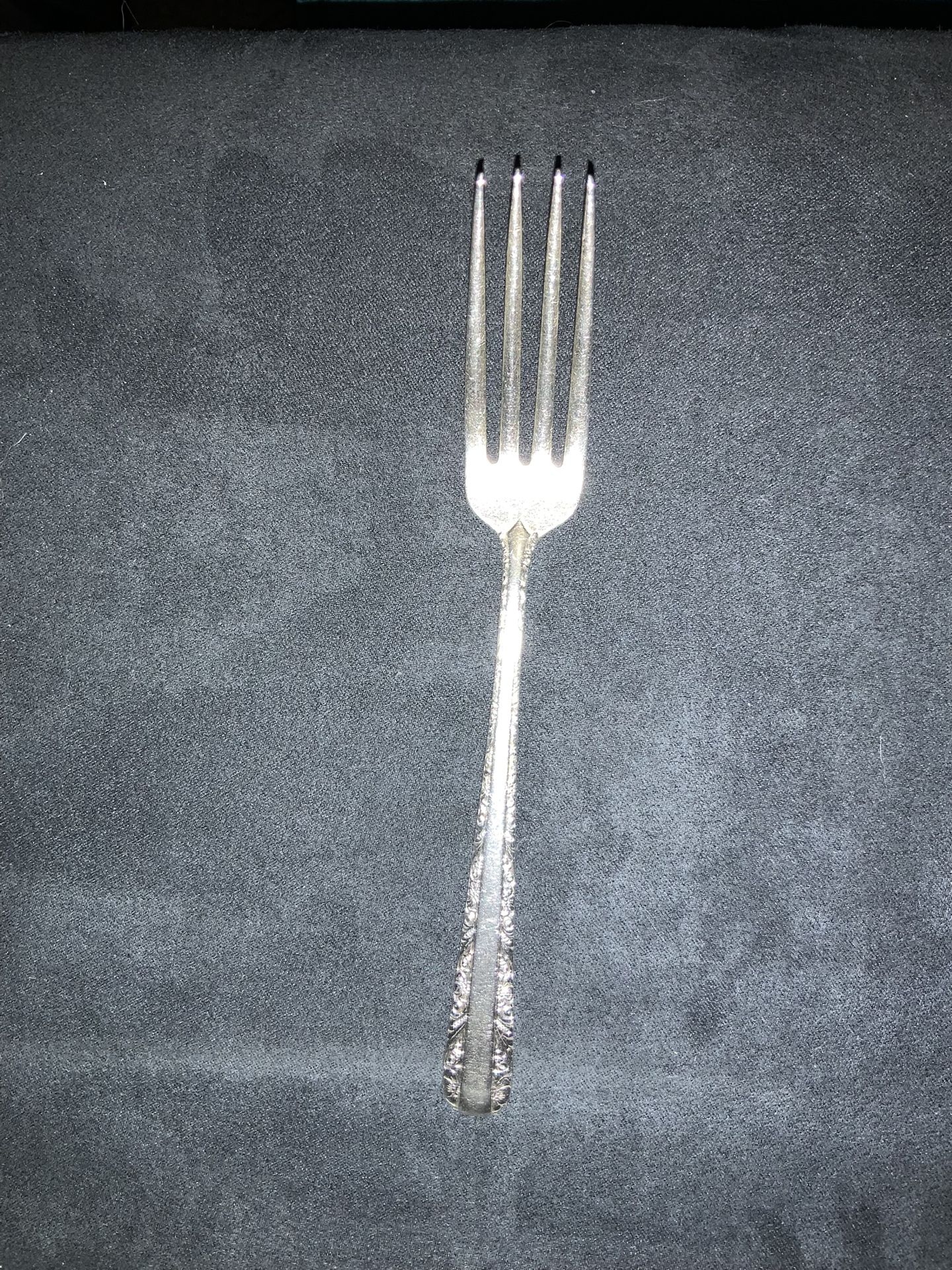 Towle antique candlelight Sterling Silver Fork 6”