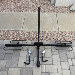 Bike Rack. Swagman Bike Rack.  Tow Hitch Bike Rack.  Bicycle. Cycling.  Outdoors.  Bike. SUV. Lance Armstrong. 