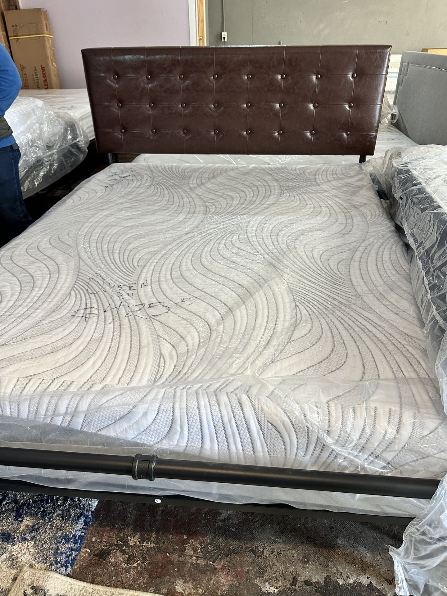 12” New CoolGel Full Memory Foam Mattress ️39 Initial Payment & 90 Day