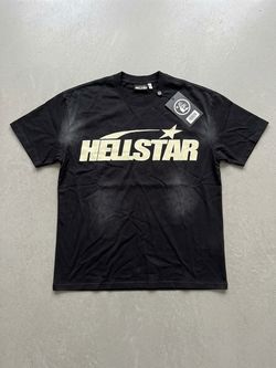 Hellstar Classic Logo T-Shirt Black size large