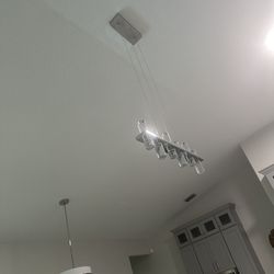 Glass Cylinder Hanging Lites