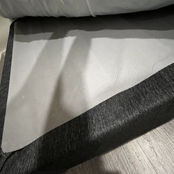 Box Spring Only, No Mattress Size Full, Color Gray