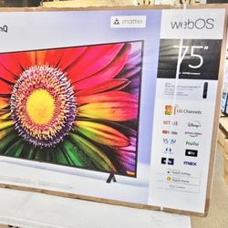 75 Tv Lg Smart 4k Hdtv In Box 6 Month Warranty.  Free Delivery 