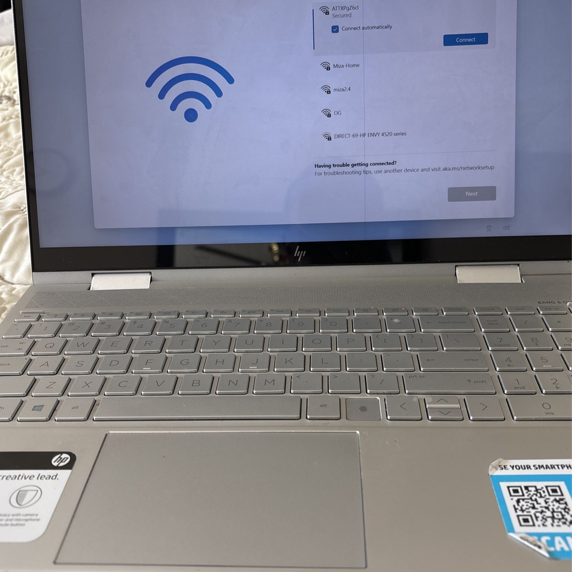 HP Envy x360 Convertible Good Condition (Intel i7 10th Gen +16GB RAM) +Charger Included