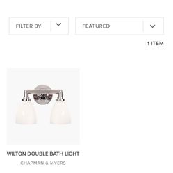 Double Bathroom sconces Light