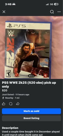 WWE 2k25