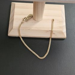 14k Gold Bracelet 7.5 Inch