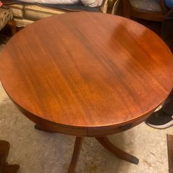 Antique Round Table