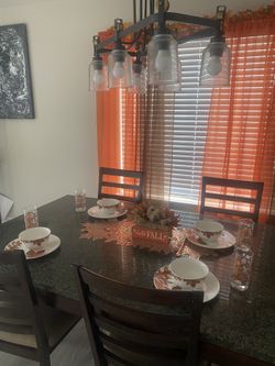 Dining Set with Decor