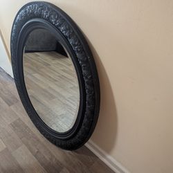 Vintage Oval Wall Mirror $25