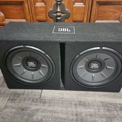 Jbl dual subwoofer