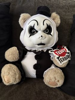 Terrifier Art the Clown Terror Teddy Plush Spirit Halloween NWT