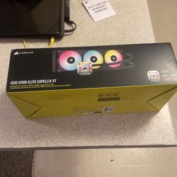 ICUE H150i ELITE CAPELLIX XT (360mm RGB Liquid CPU Cooler)