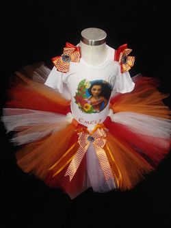 Moana tutu birthday outfit