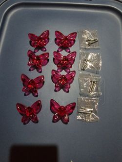 Butterfly Drawer Knobs (8) 