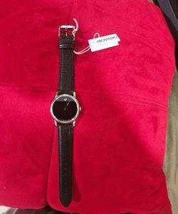 Movado Museum Watch with Leather Strap