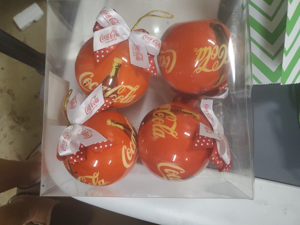 Coca-Cola Ornaments 
