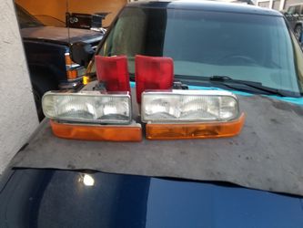 tail light and headlight