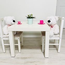 Preschool Kids Table And Chairs
