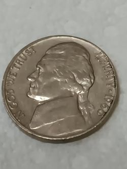 This One Is A Very Great Piece Perfect For Your Collection Only For Collectors Collectable It's A (1960)Jefferson Nickel 