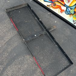 Trailer Hitch Storage Rack.