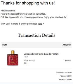 Versace Eros Flame •NO BOX• •READ DESCRIPTION•