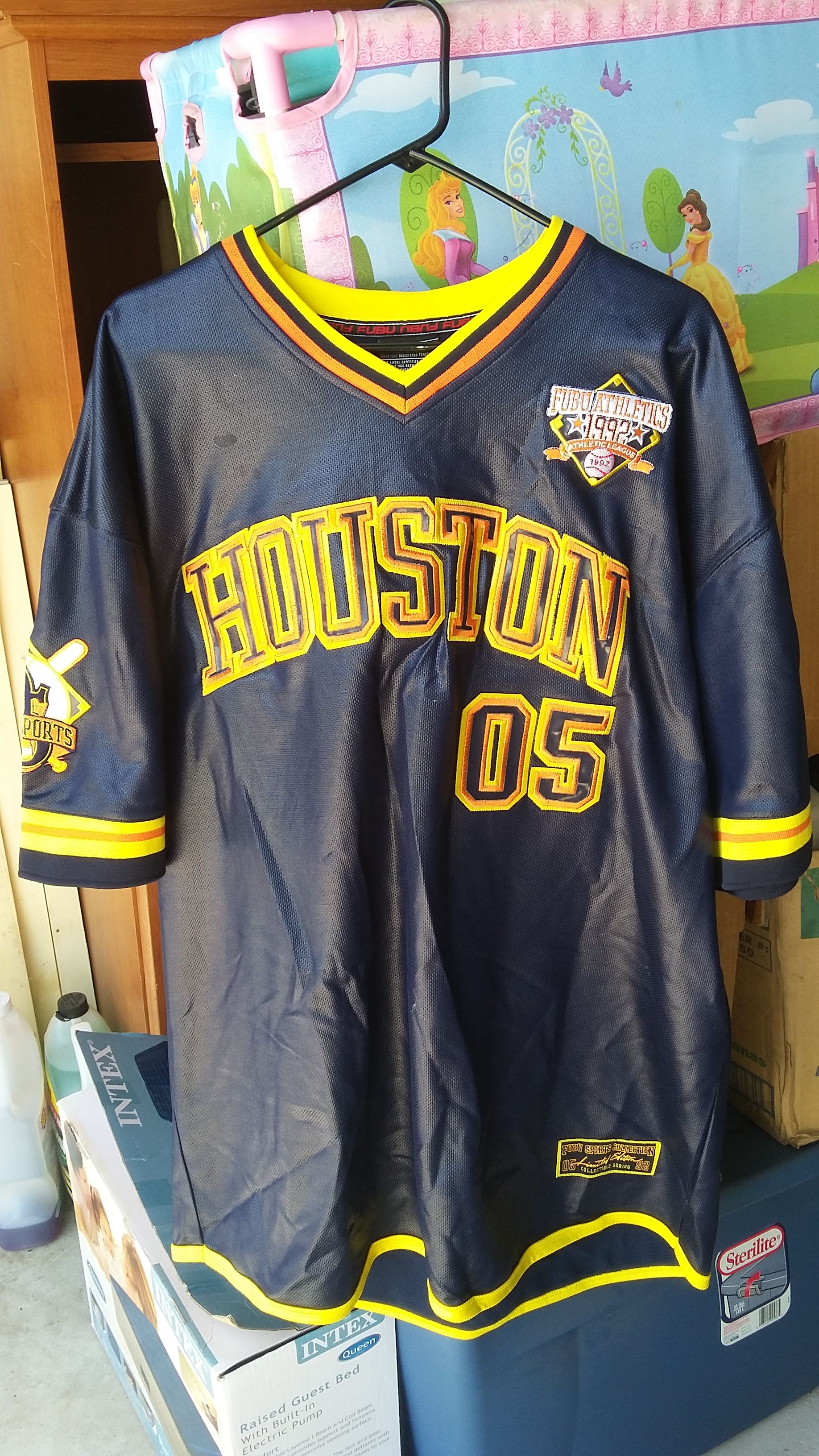 Old School FUBU Astros Jersey size XXL for Sale in Houston, TX - OfferUp