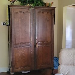 Antique Coupntry French Armoire 