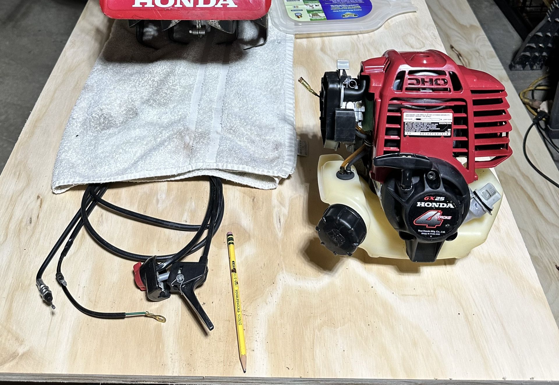 OEM Honda Tiller Motor
