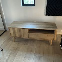 mid century modern tv stand