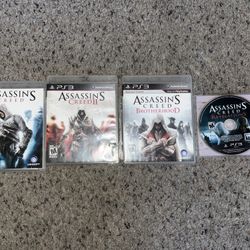 PS3 Games Assassins Creed Bundle 