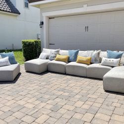 Beautiful Large Sectional Sofa 