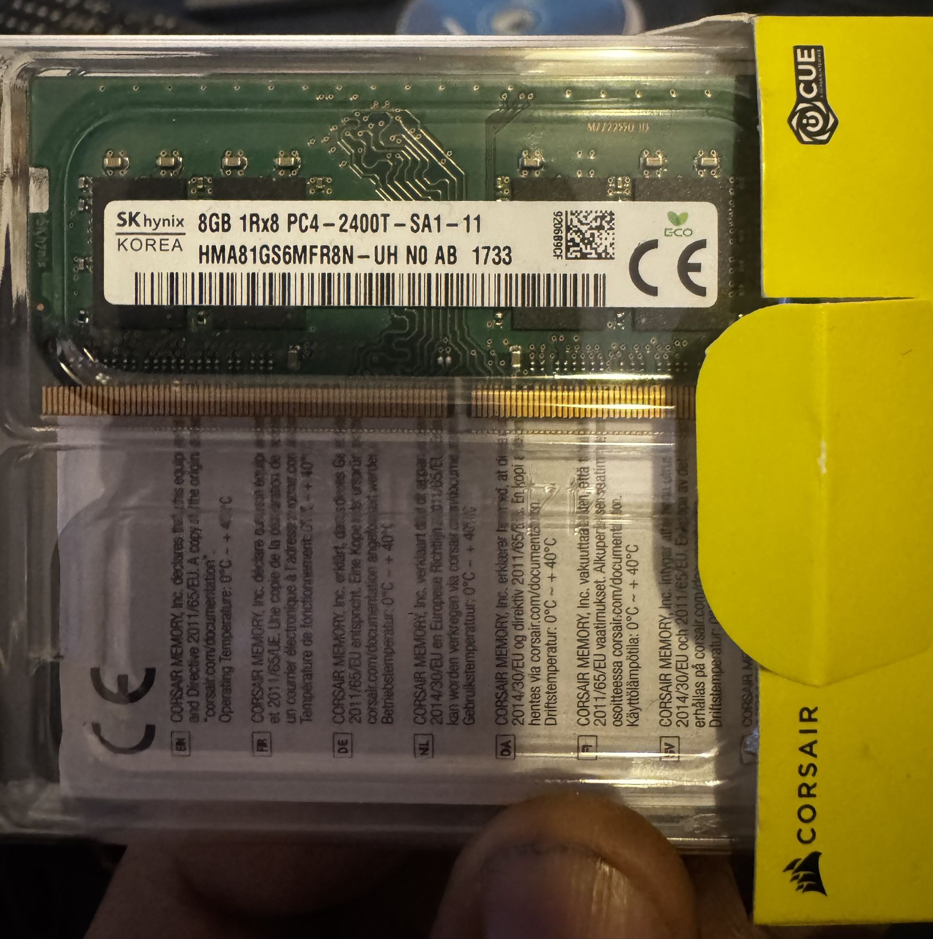 8gb Ram DDR 4 $20