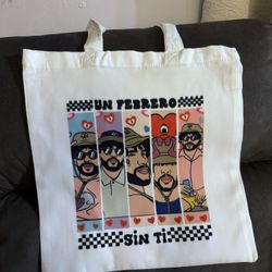 Bad Bunny Tote Canvas 